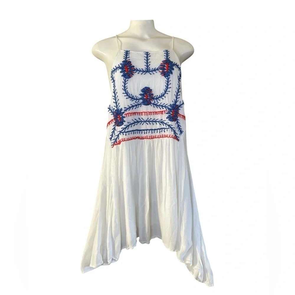 Piper by Townsen White A-Line Dress Size M | Summer Minimalist Chic - Picture 11 of 11